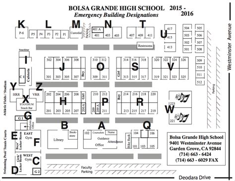 bolsa grande high school map.